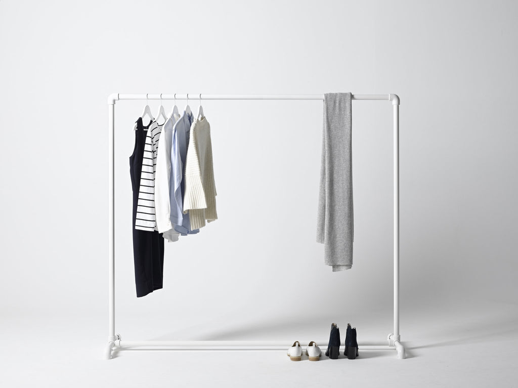 Commercial Clothing Rack Steel Garment Racks Clothes Rails